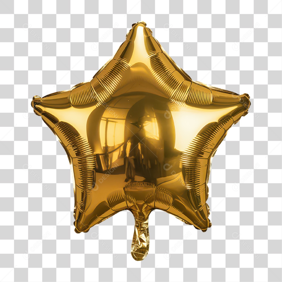 Elemento 3D Decoração de Natal PNG Transparente