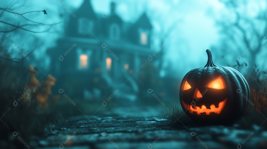 Casas com ábobora para halloween