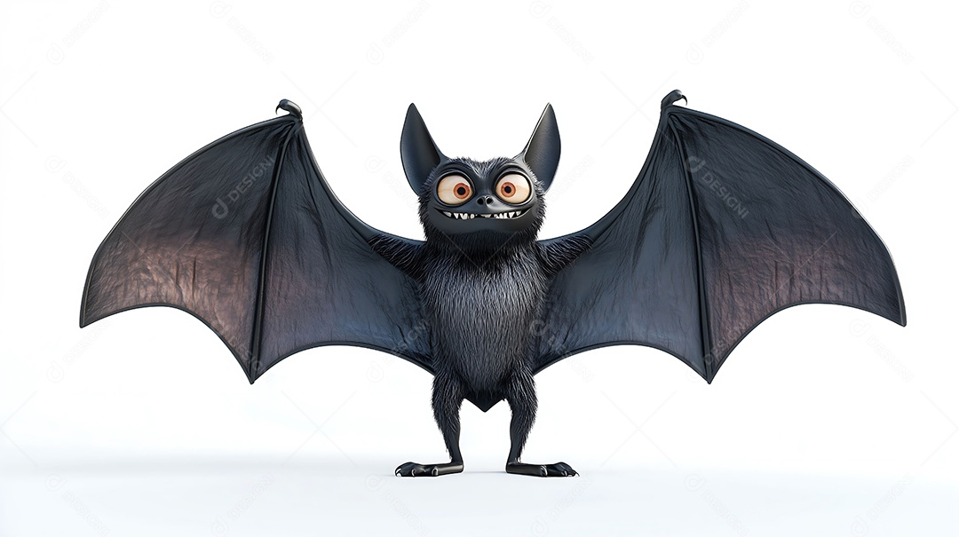 Morcego fofo para o halloween