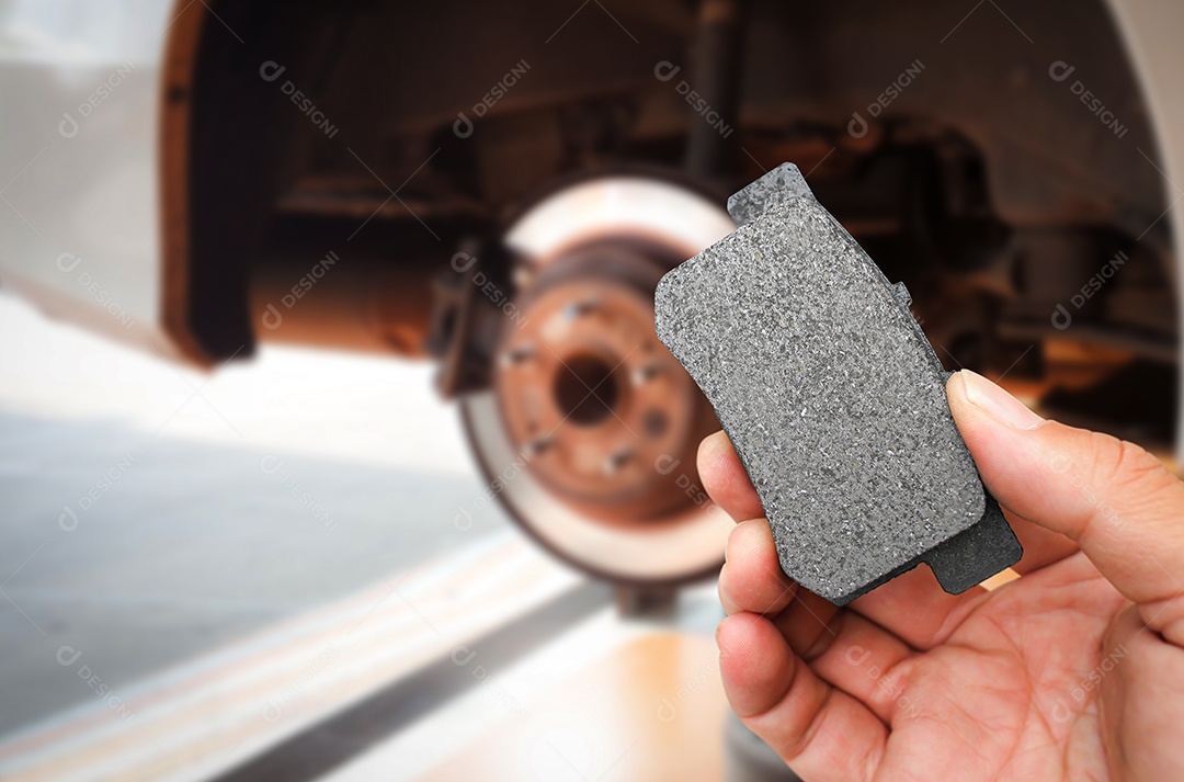 Mão de mecânico com partilha de freio