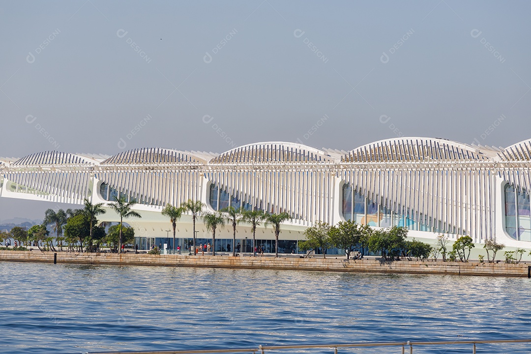 Vista do museu do amanhã