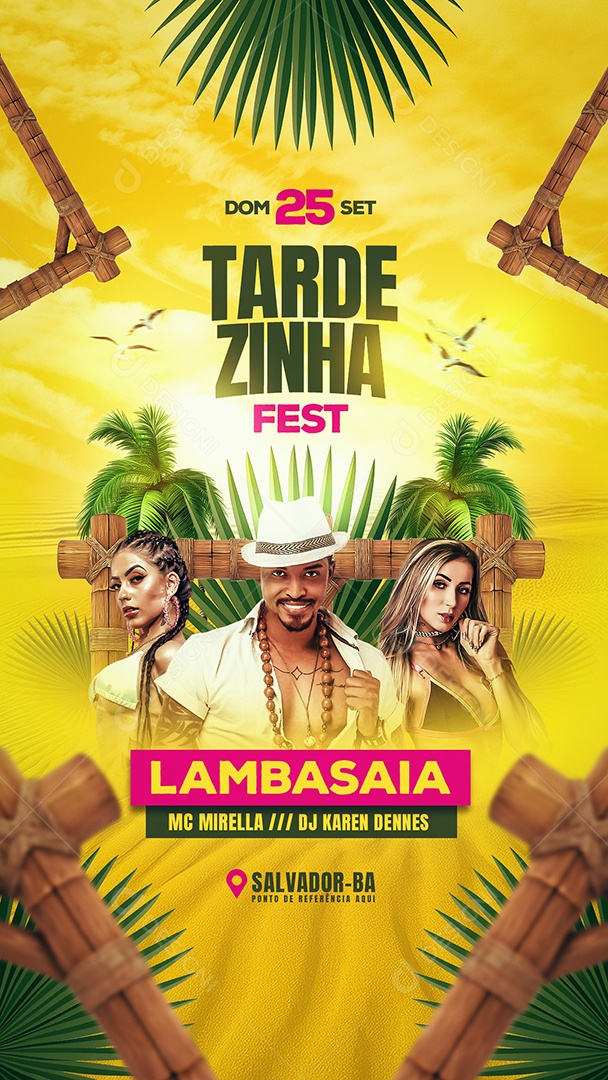 Story Tardizinha Social Media PSD Editável