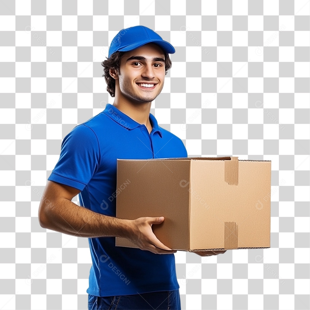 Deliverer Work PNG Goods Transparent