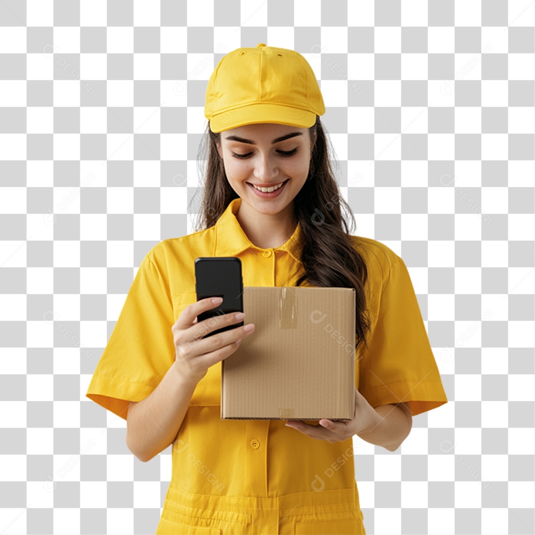 Entregador Trabalho Mercadorias PNG Transparente