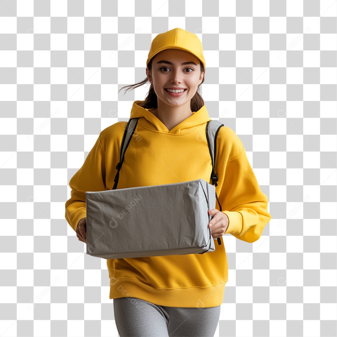 Entregador Trabalho Mercadorias PNG Transparente