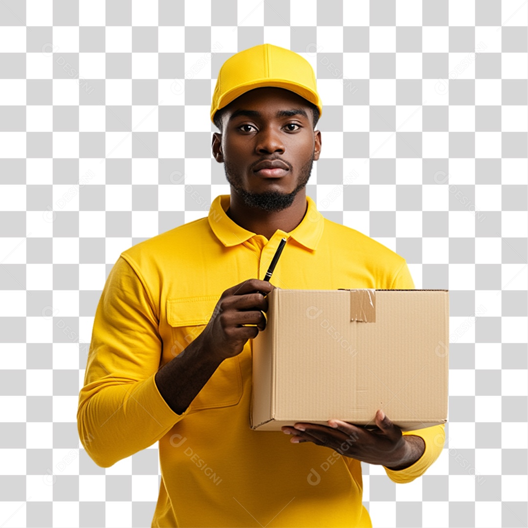 Entregador Trabalho Mercadorias PNG Transparente