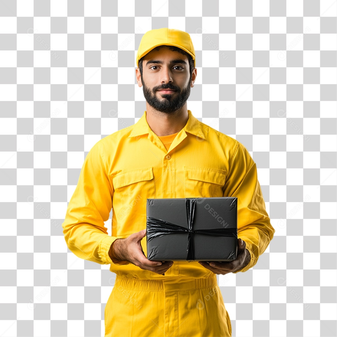 Entregador Trabalho Mercadorias PNG Transparente