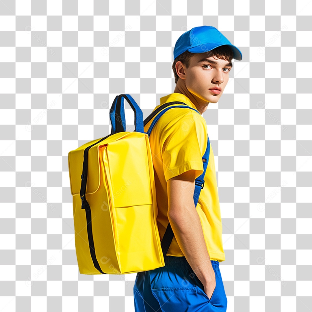 Entregador Trabalho Mercadorias PNG Transparente