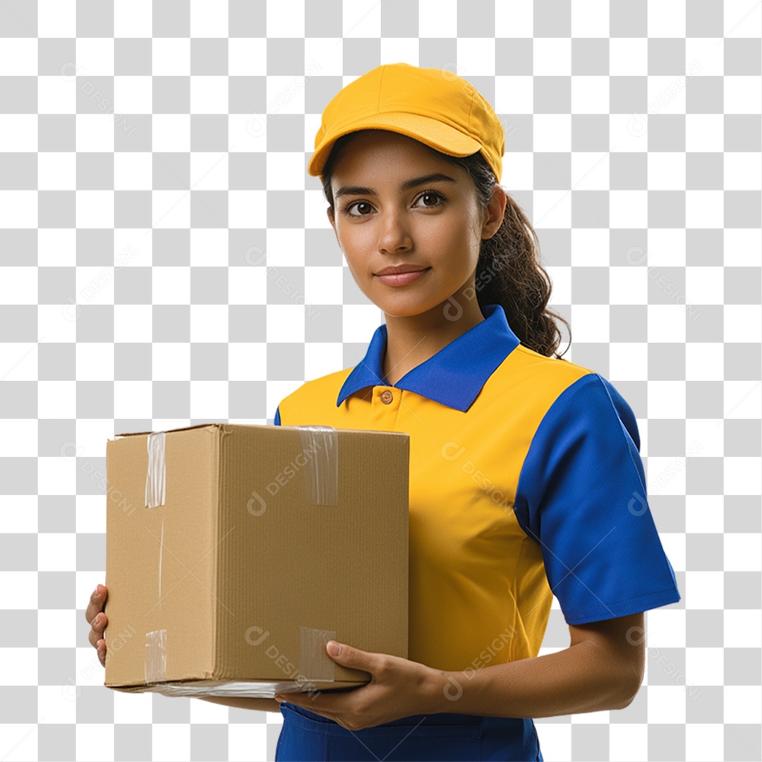 Entregador Trabalho Mercadorias PNG Transparente