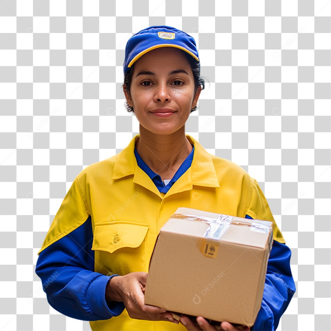 Entregador Trabalho Mercadorias PNG Transparente