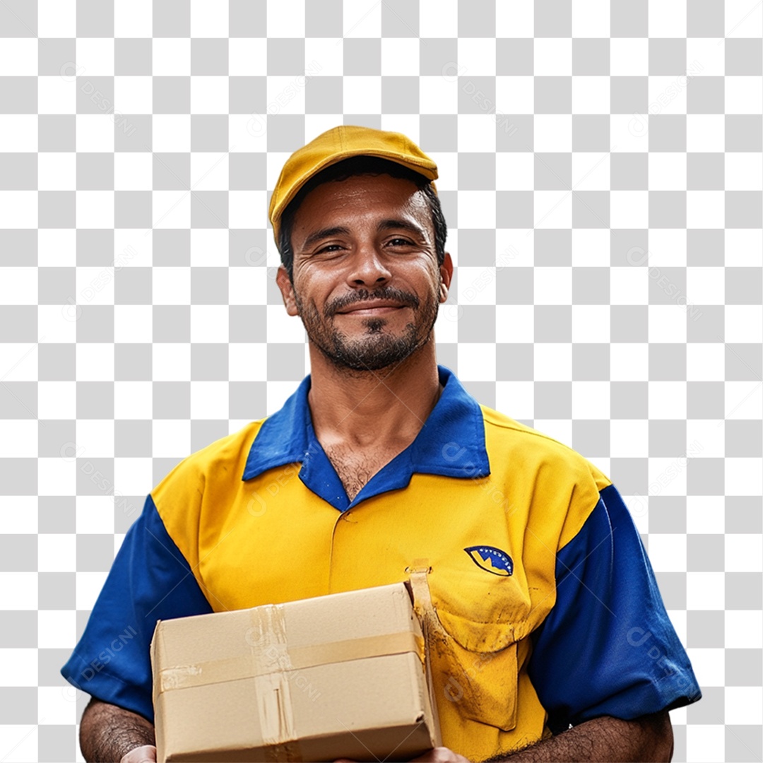 Entregador Trabalho Mercadorias PNG Transparente