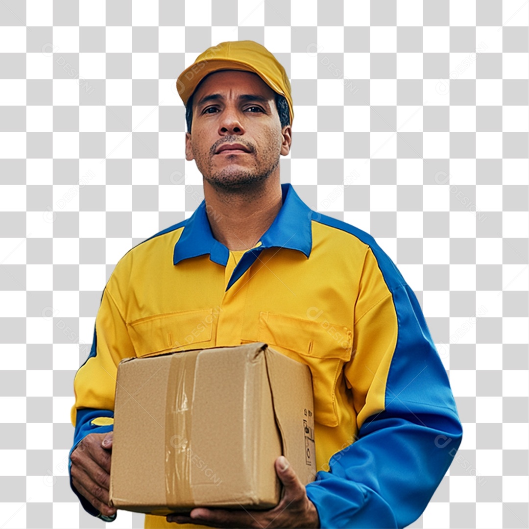 Entregador Trabalho Mercadorias PNG Transparente