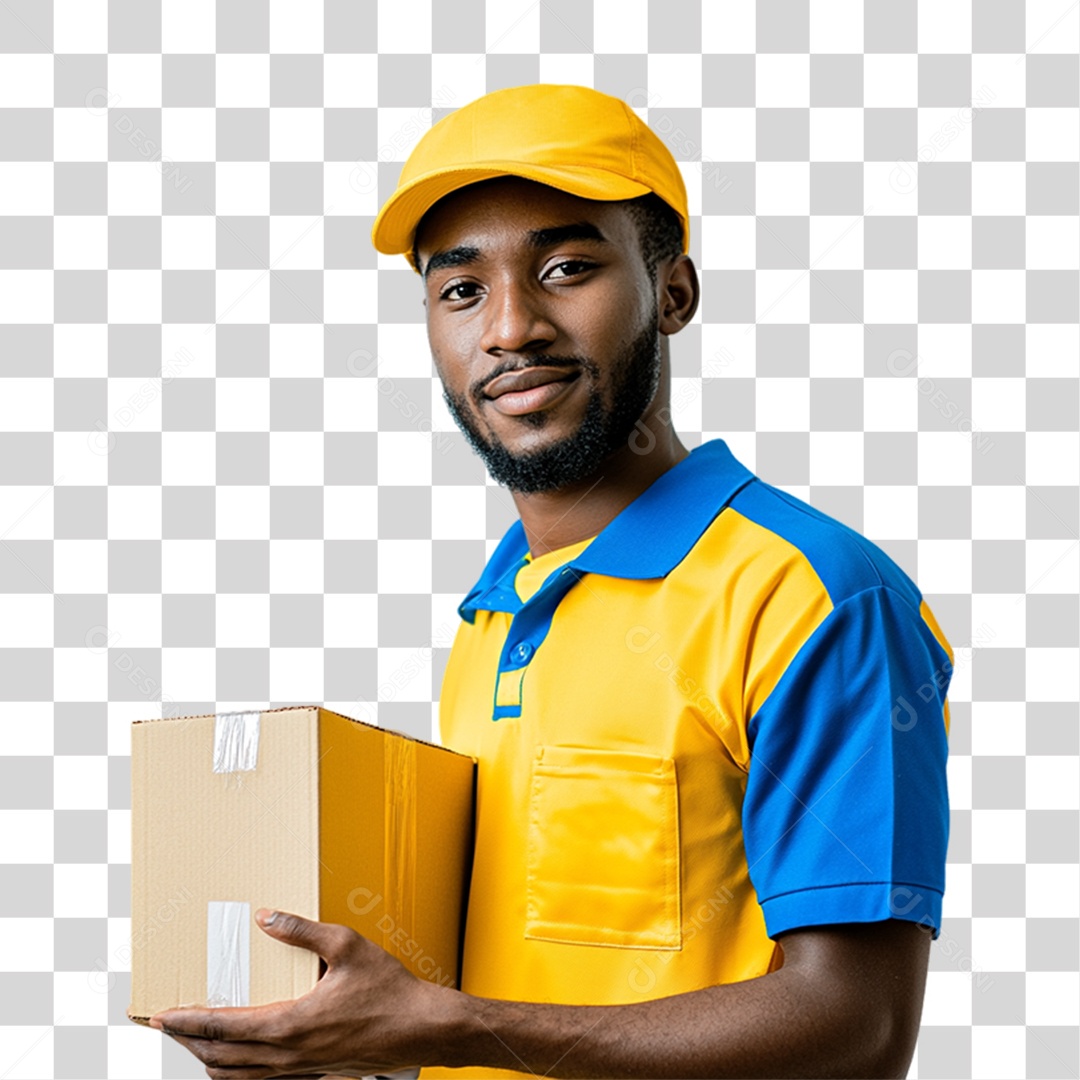 Entregador Trabalho Mercadorias PNG Transparente