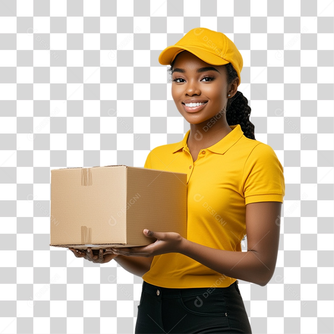 Entregador Trabalho Mercadorias PNG Transparente