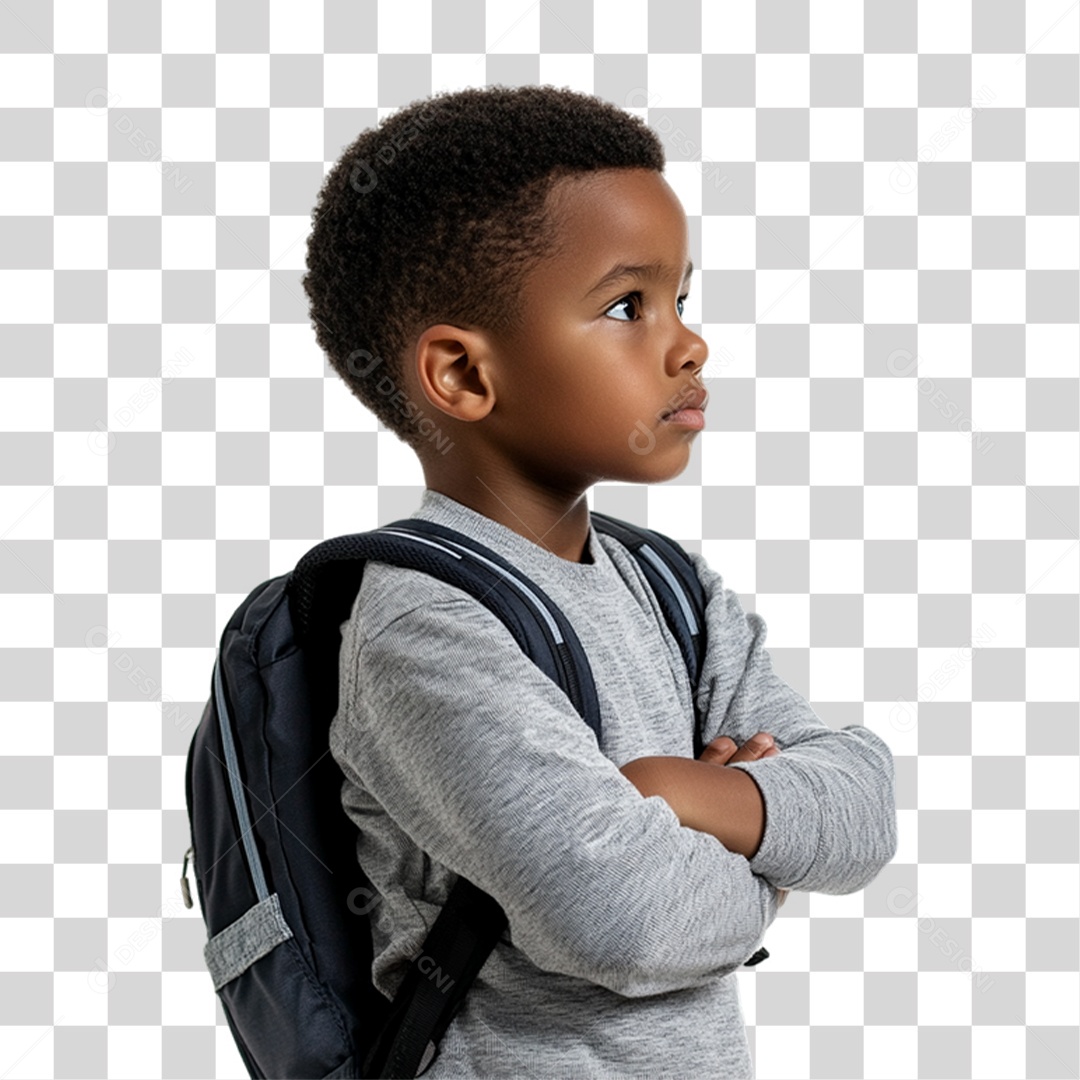 Criança Estudante Dia das Crianças PNG Transparente