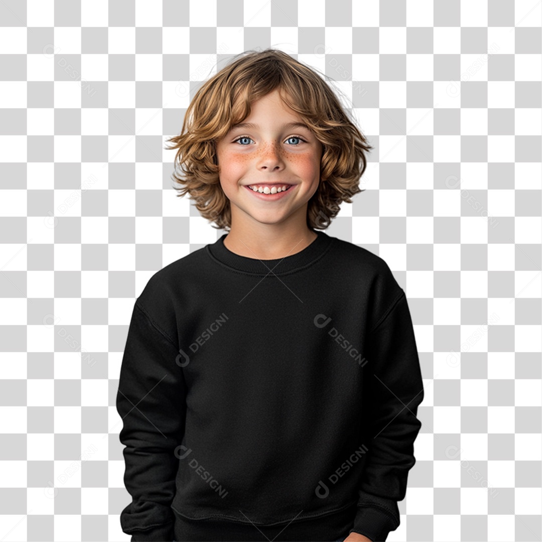 Criança Alegre Dia das Crianças PNG Transparente