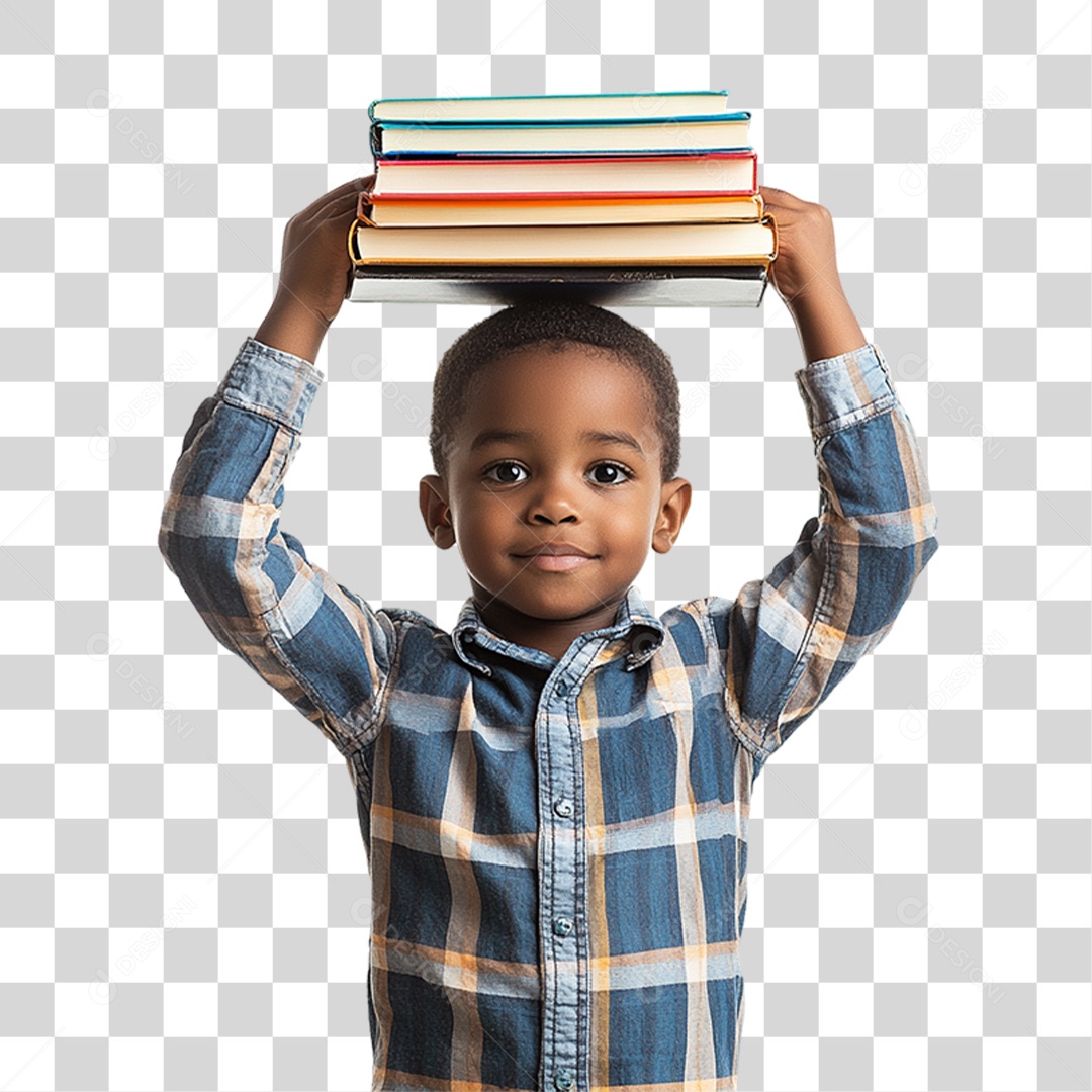 Criança Estudante Dia das Crianças PNG Transparente