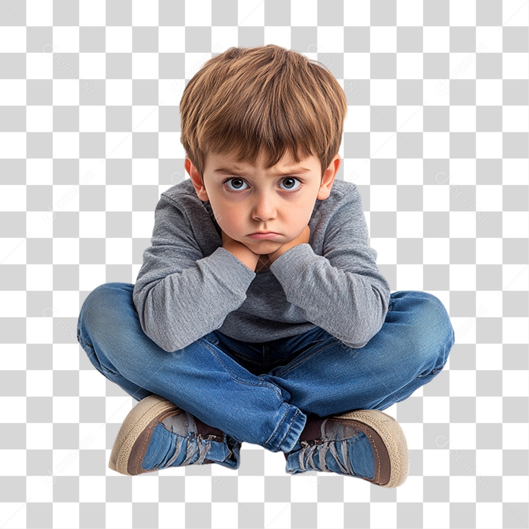 Criança Brava Dia das Crianças PNG Transparente