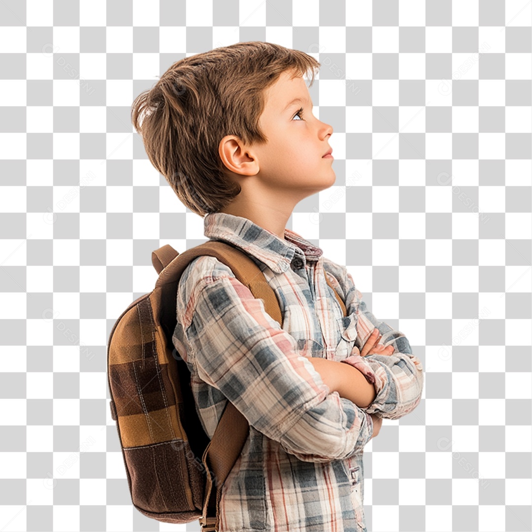 Criança Estudante Dia das Crianças PNG Transparente