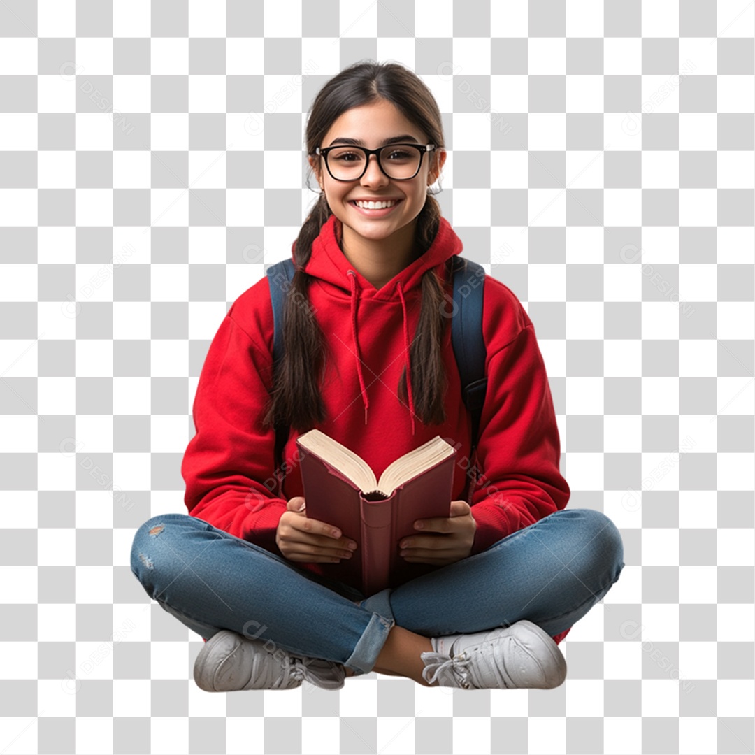 Criança Estudante Dia das Crianças PNG Transparente