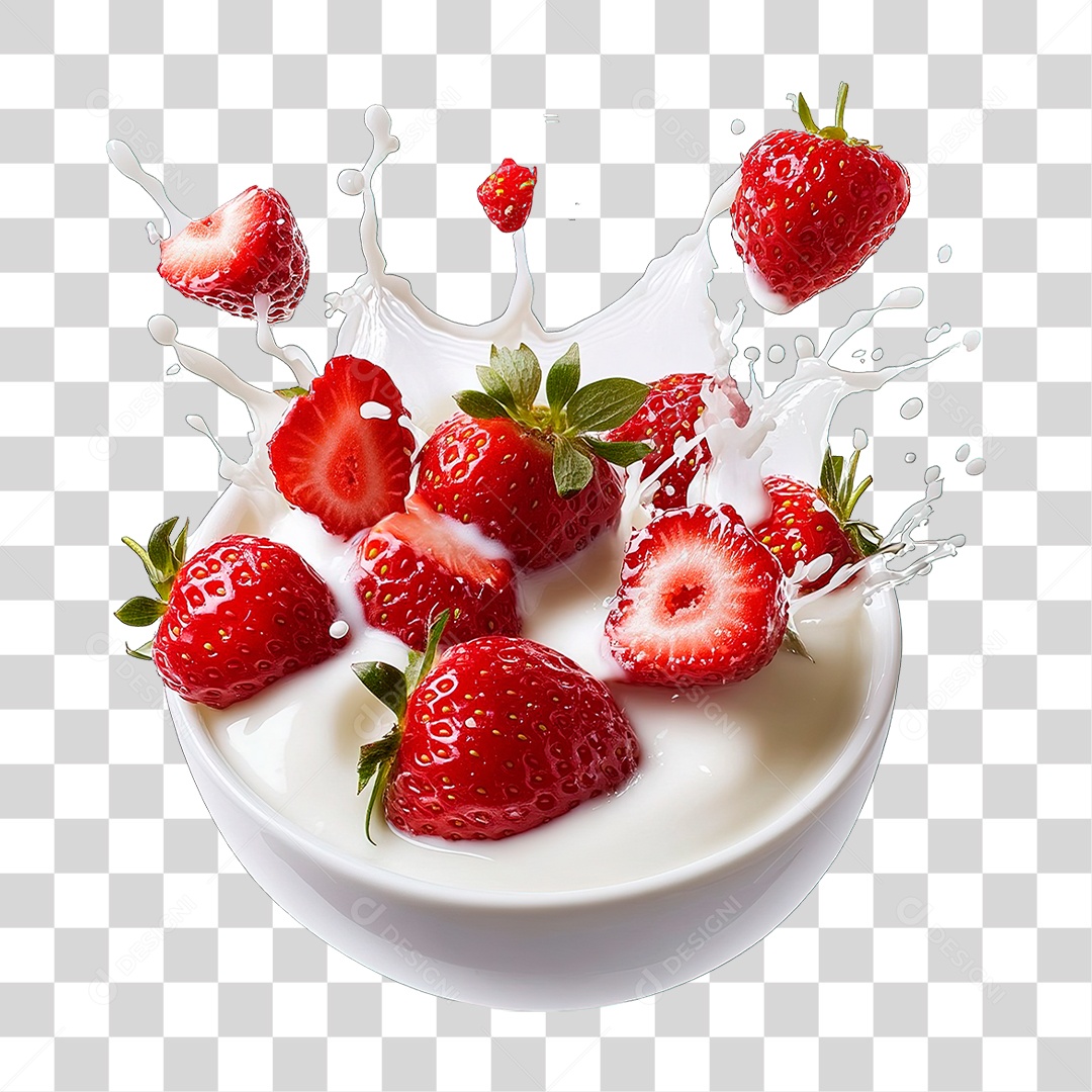 Morango PNG Transparente