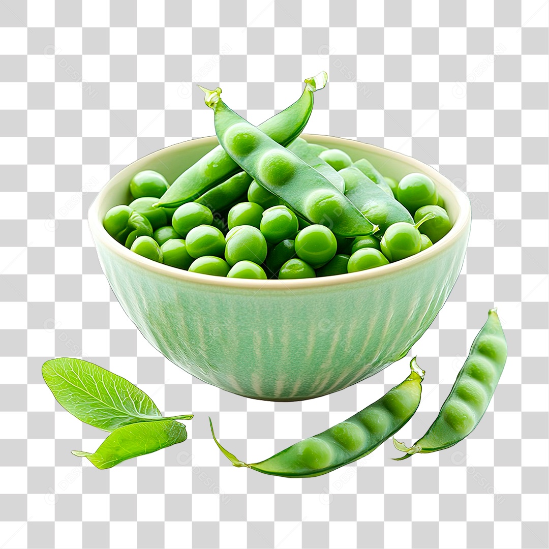 Tigela Ervilha PNG Transparente
