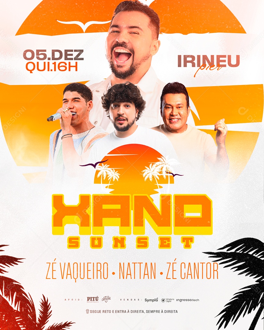 Flyer Artists Shows Social Media PSD Editable