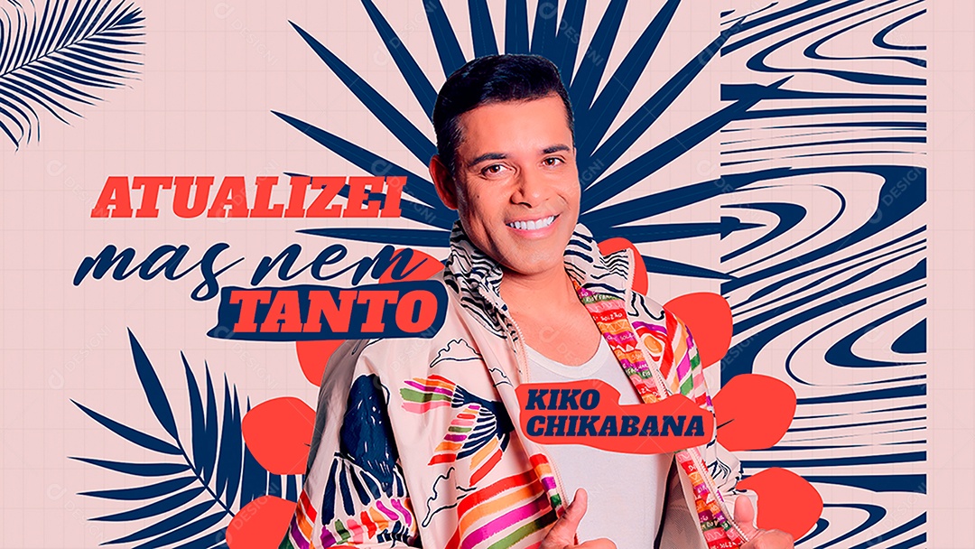 Banner Flyer Atualizei Mas Nem Tanto Social Media PSD Editável