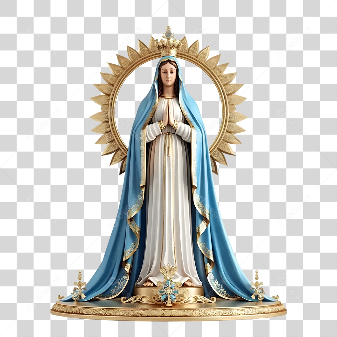 Imagem Semelhante a Nossa Senhora de Aparecida PNG Transparente