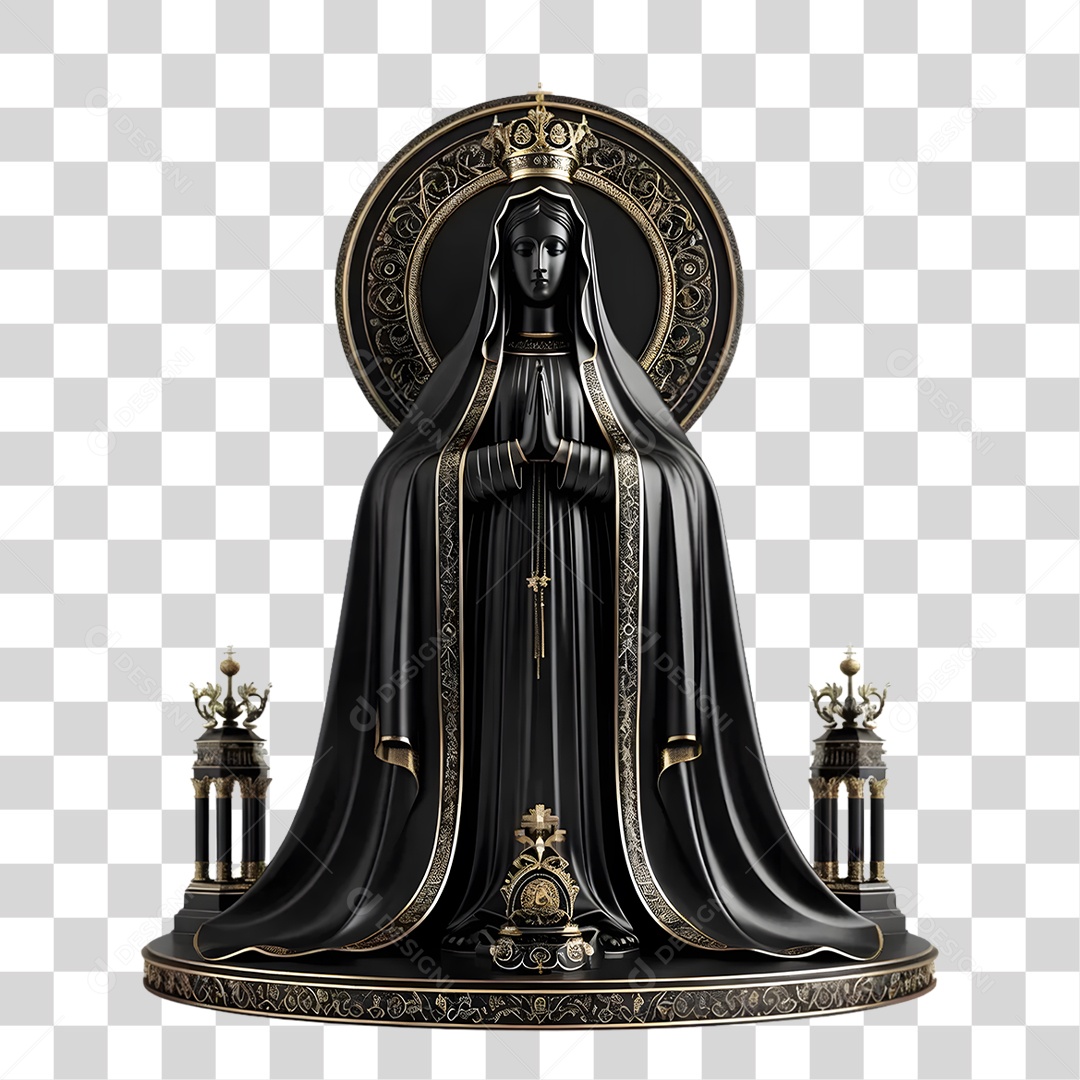 Imagem Semelhante a Nossa Senhora de Aparecida PNG Transparente