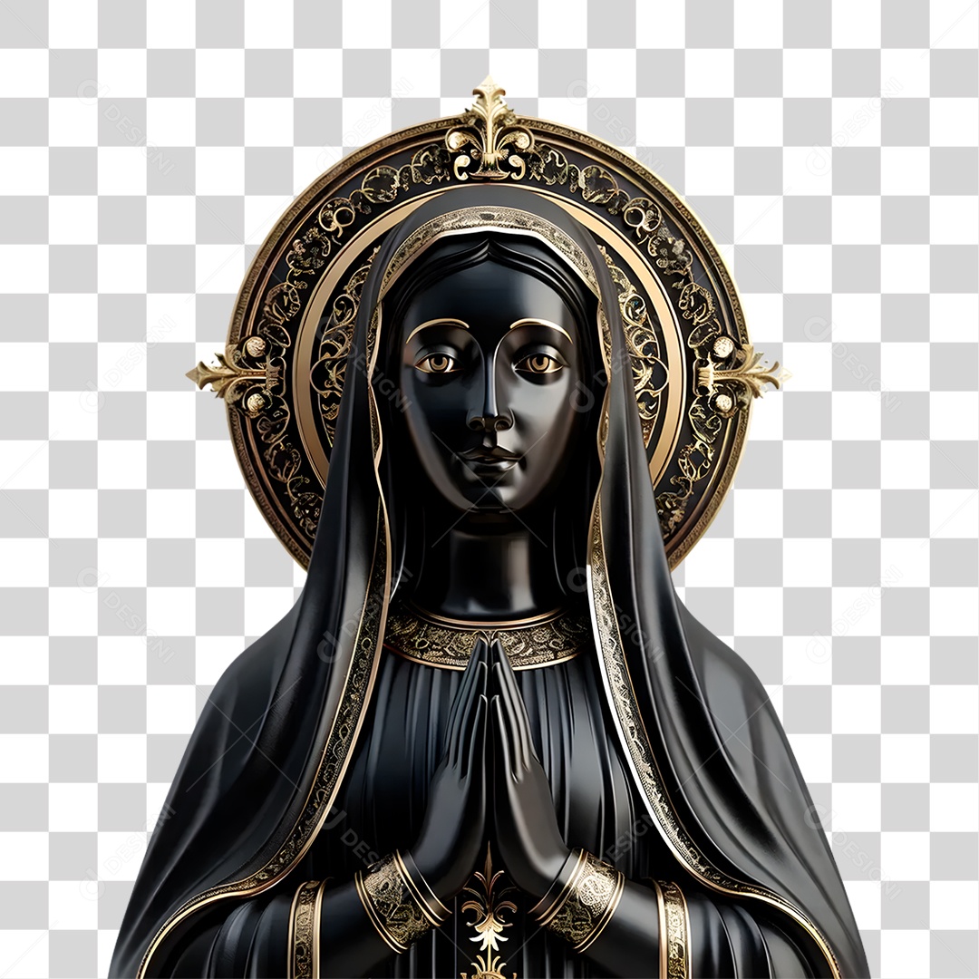 Imagem Semelhante a Nossa Senhora de Aparecida PNG Transparente