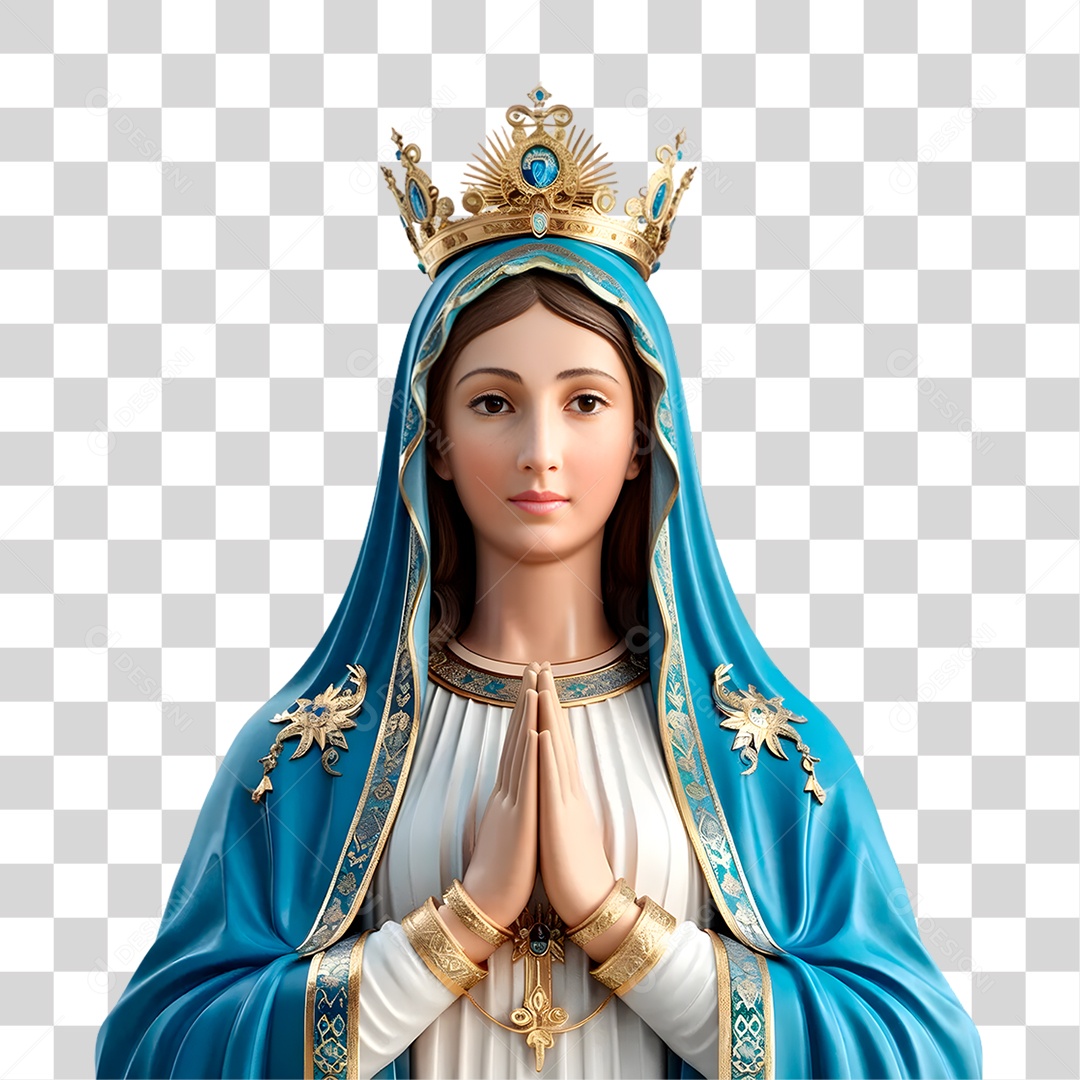 Imagem Semelhante a Nossa Senhora de Aparecida PNG Transparente