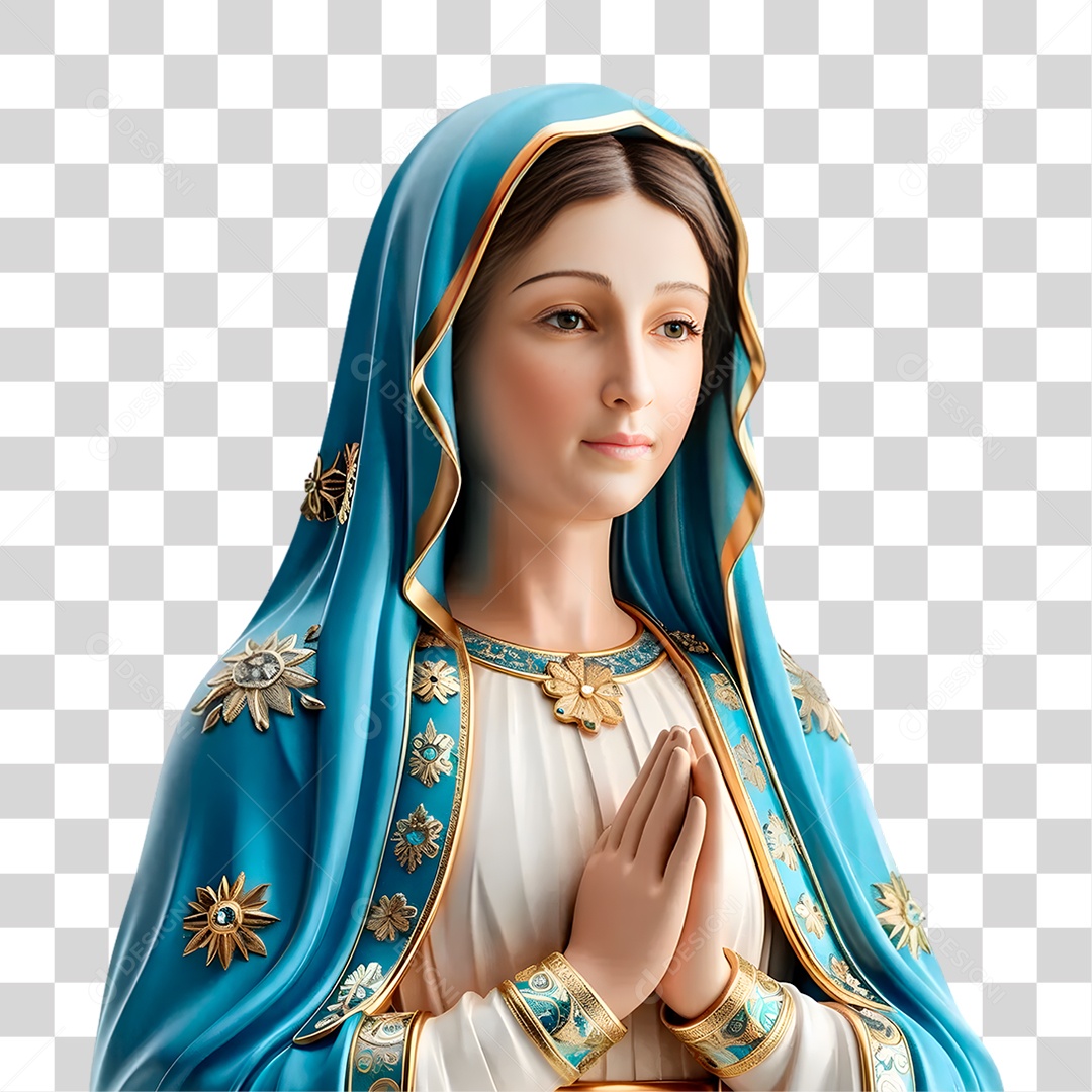 Imagem Semelhante a Nossa Senhora de Aparecida PNG Transparente