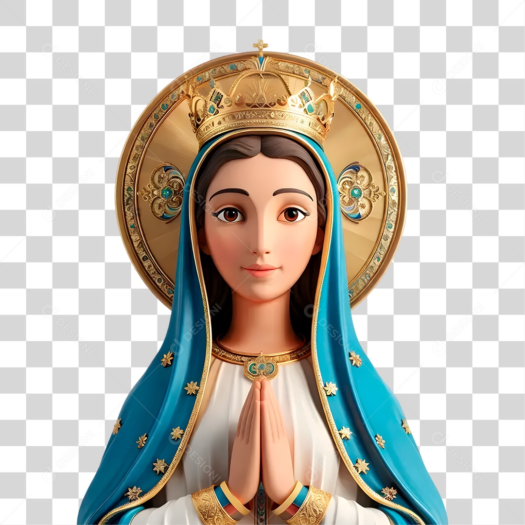 Imagem Semelhante a Nossa Senhora de Aparecida PNG Transparente