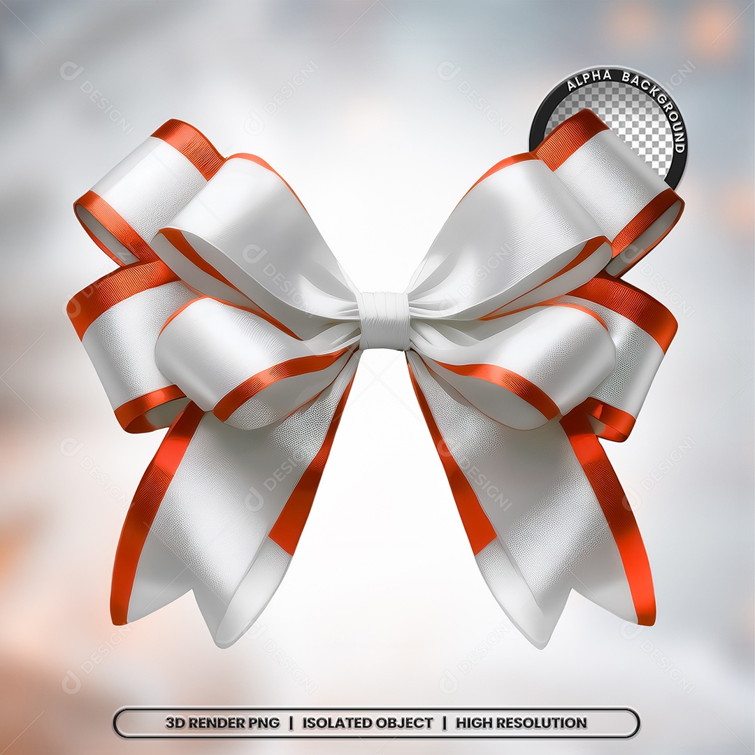 Elemento 3D Laço para Composição PSD