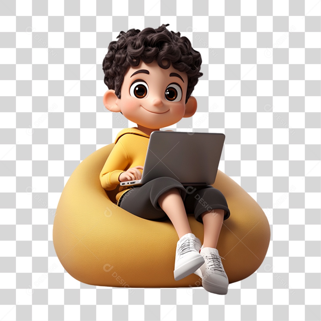 Personagem Garoto PNG Transparente