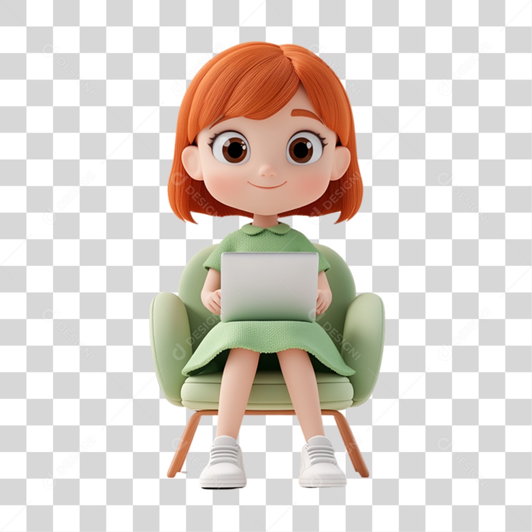 Personagem Garota Mulher PNG Transparente