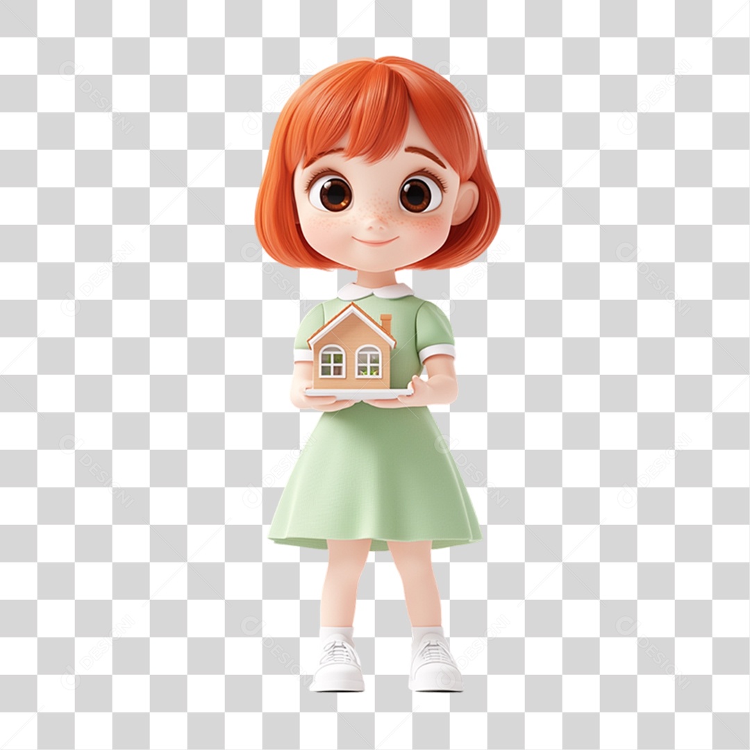 Personagem Garota Mulher PNG Transparente