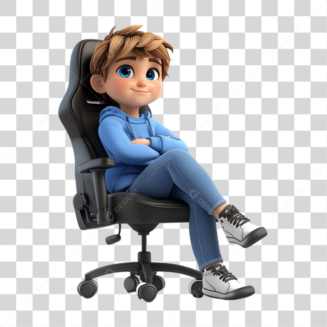 Personagem Garoto PNG Transparente