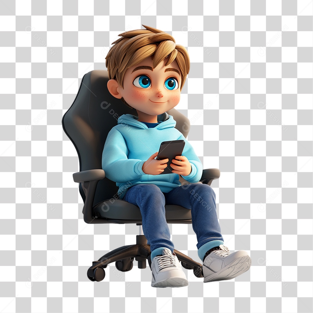 Personagem Garoto PNG Transparente