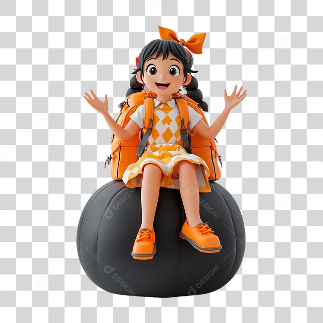 Personagem Garota Mulher PNG Transparente