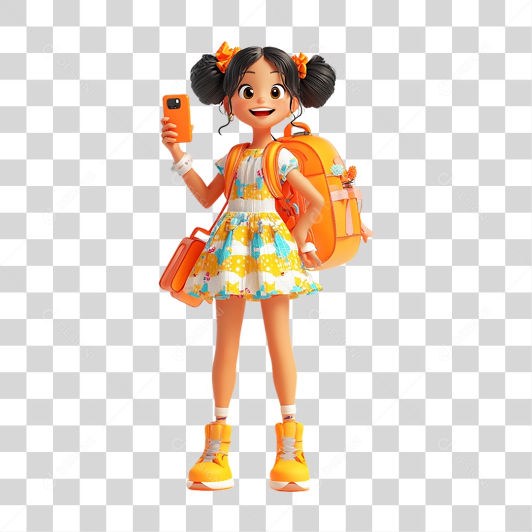 Personagem Garota Mulher PNG Transparente