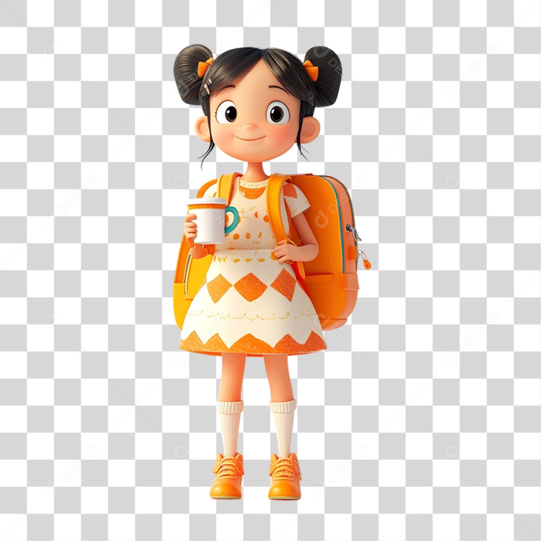 Personagem Garota Mulher PNG Transparente