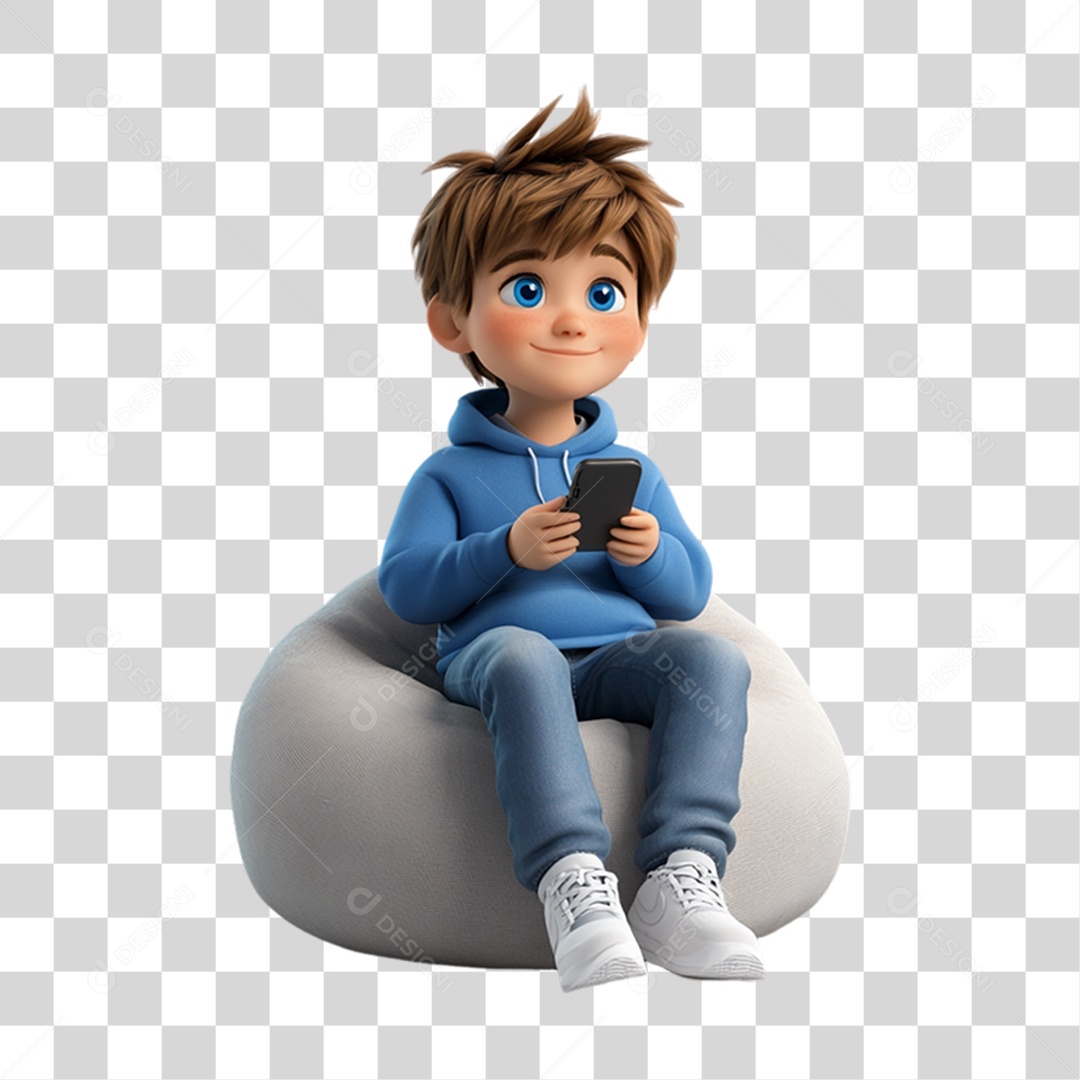 Personagem Garoto PNG Transparente