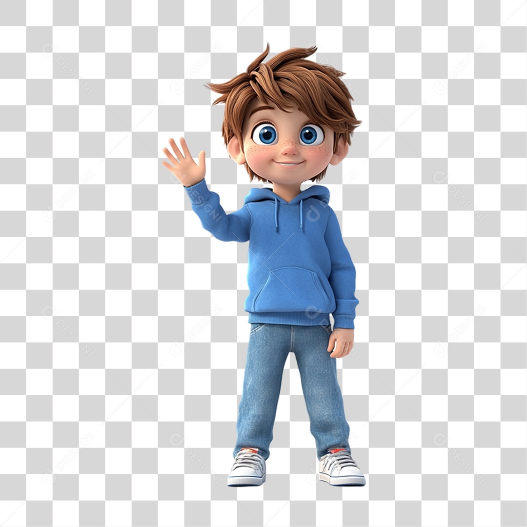 Personagem Garoto PNG Transparente