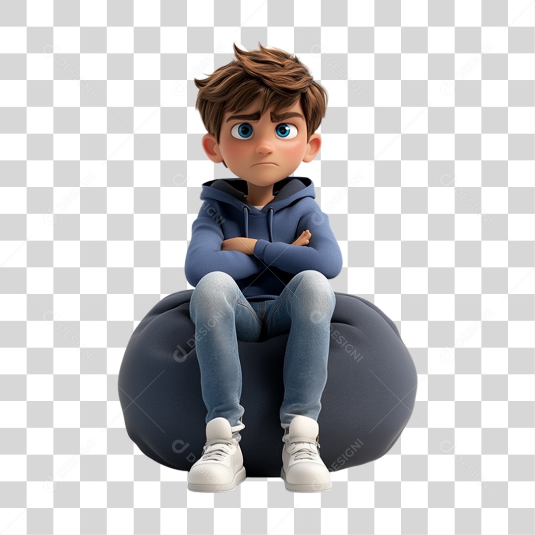 Personagem Garoto PNG Transparente