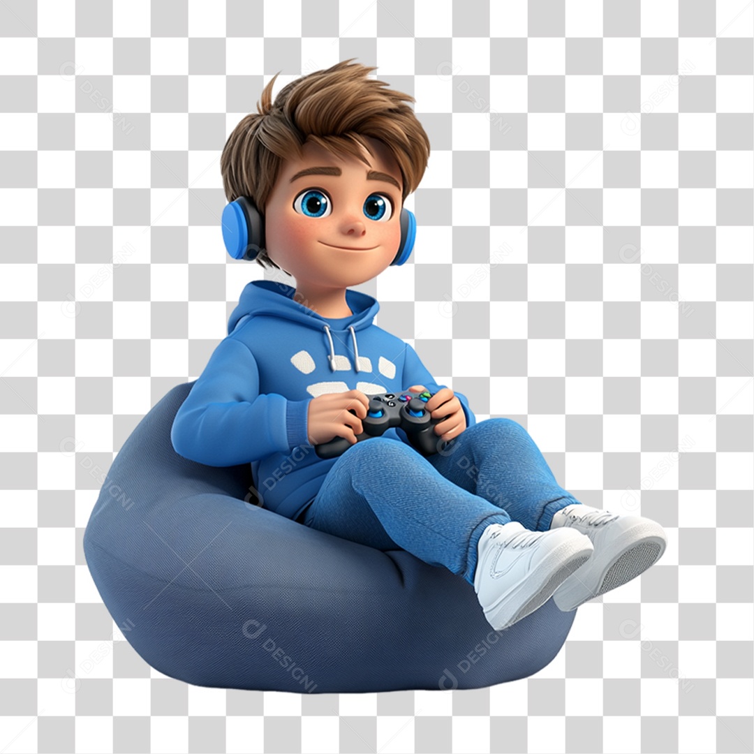 Personagem Garoto PNG Transparente