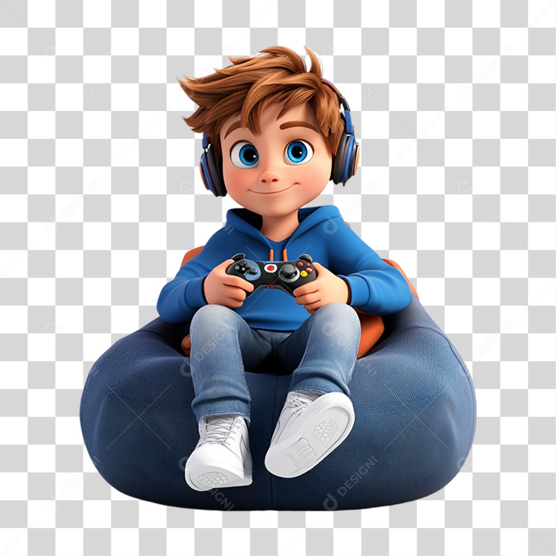 Personagem Garoto PNG Transparente