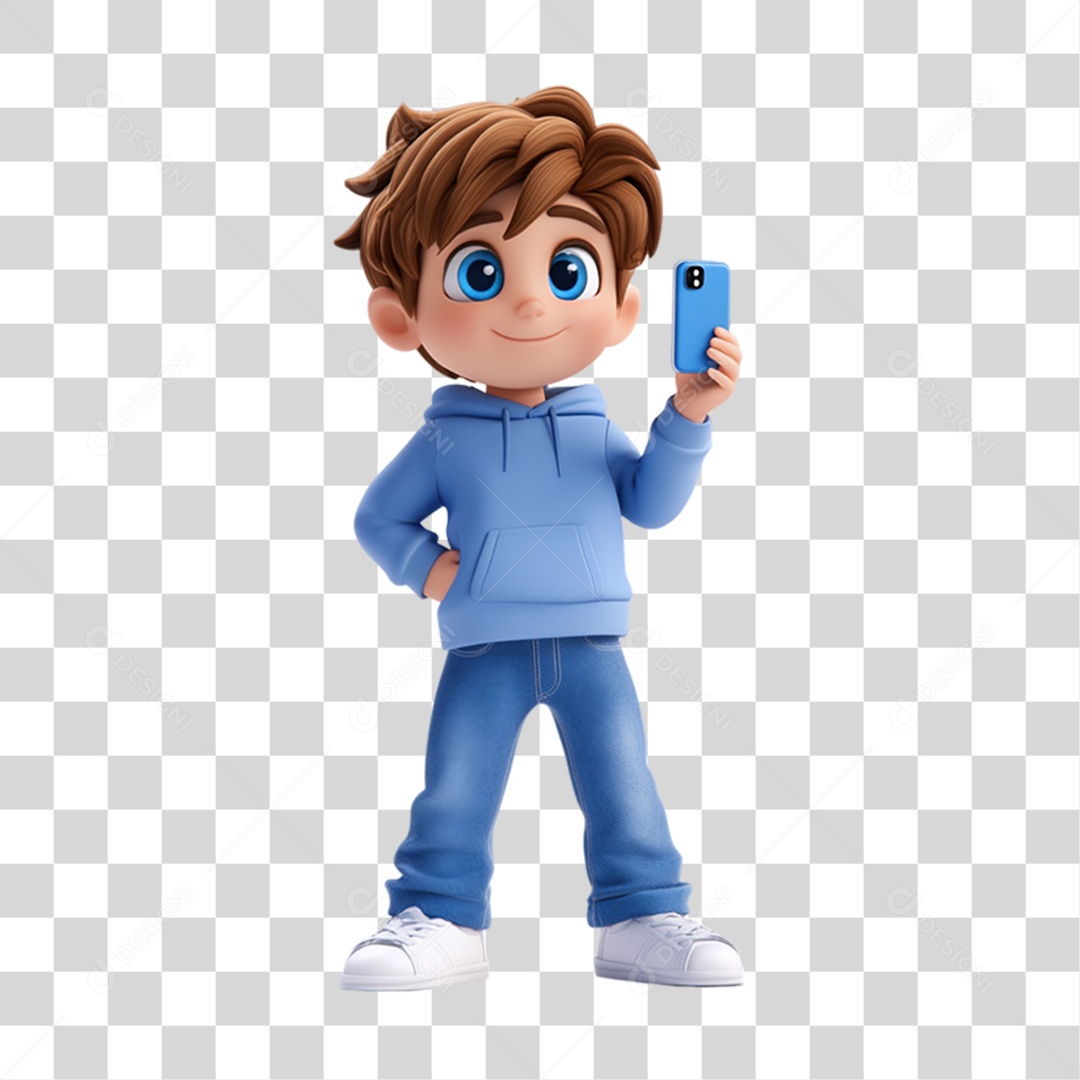 Personagem Garoto PNG Transparente