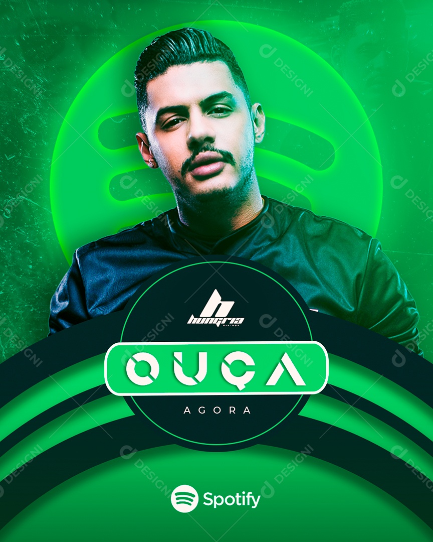 Feed Flyer Hungary Listen Now Social Media PSD Editable